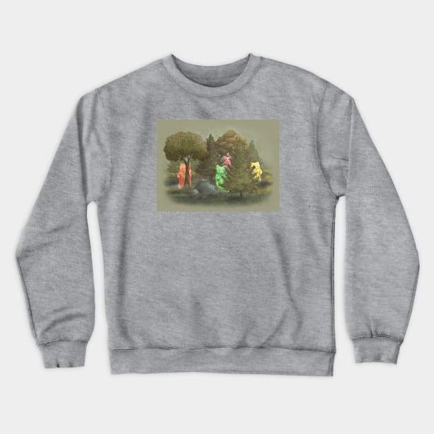 Wild Gummy Bears Crewneck Sweatshirt by Terry Fan